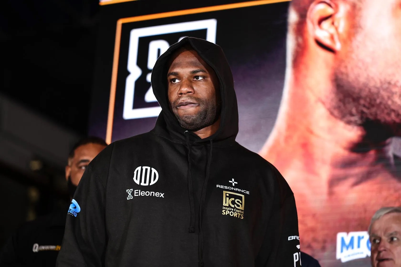  Daniel Dubois at the weigh-in for his rematch with Fabio Wardley, October 16, 2026