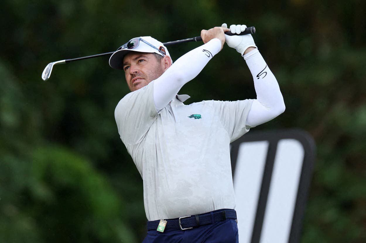 Louis Oosthuizen at LIV Golf Singapore