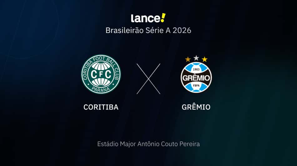 Brasileirão Série A 2026 - Coritiba x Grêmio