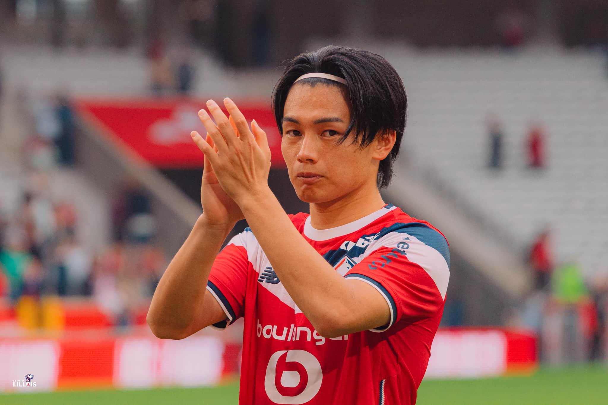 Ayase Ueda, attaquant du LOSC.