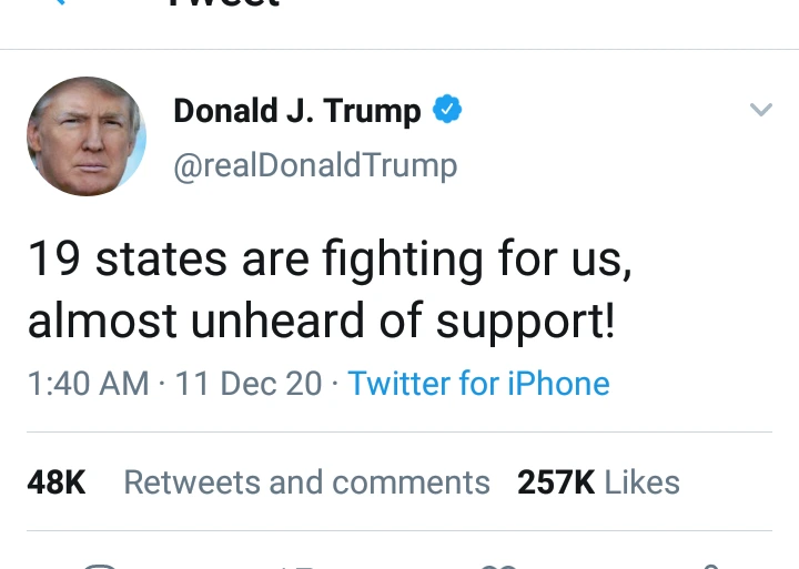 Trump tweets