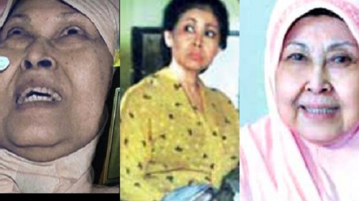 Artis Aminah Cendrakasih, pemeran mak nyak dalam film Si Doel Anak Sekolahan, kini sedang sakit di rumahnya.