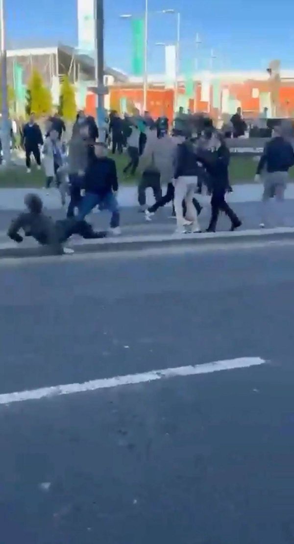 football brawl 