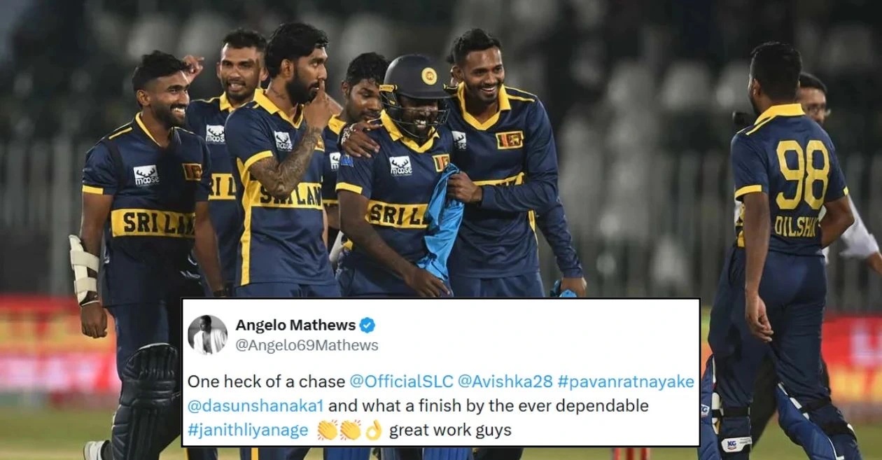 Fans go wild as Sri Lanka script historic chase to beat England in ODI Tri-Series thriller