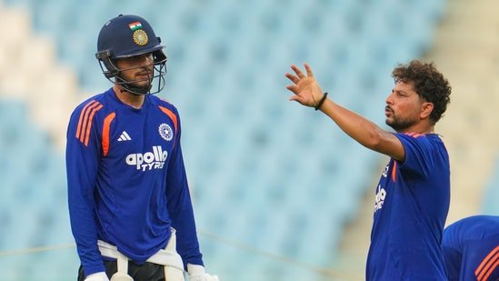 Shubman Gill's India are more keen on playing all-rounders. (AP Photo/Manish Swarup)
