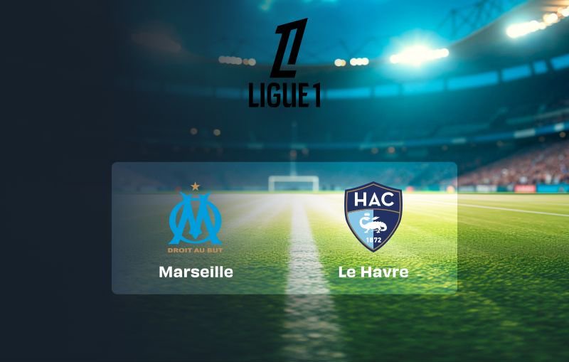 Ligue 1 2027 - Marseille - Le Havre (image d'illustration)