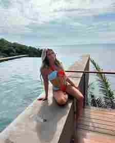 Madison LeCroy posing in a bikini