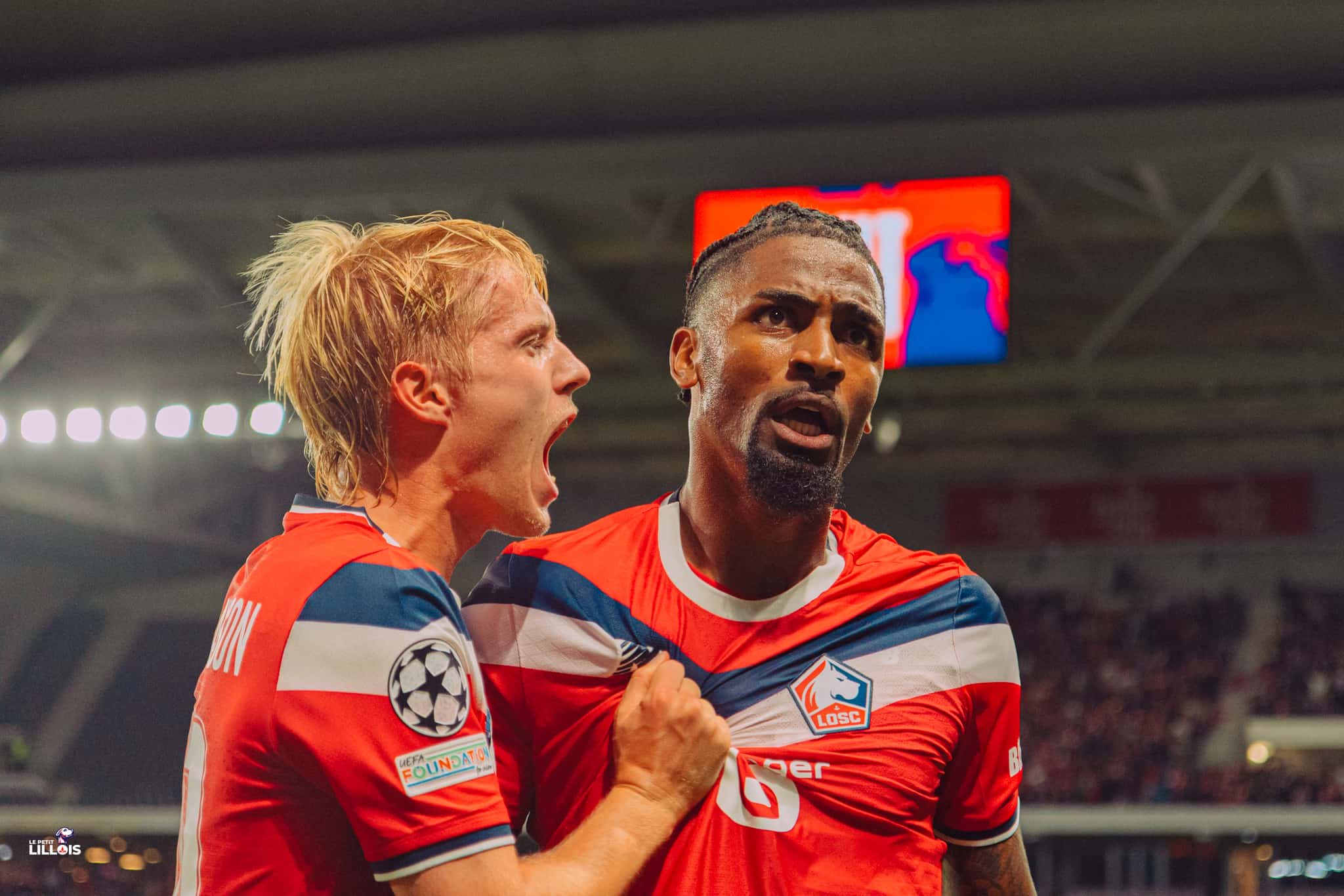 Alexsandro, Hakon Haraldsson, défenseur central et milieu offensif du LOSC.