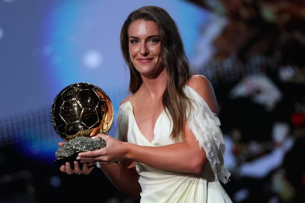 Alexia Putellas wins third Ballon d'Or women's award