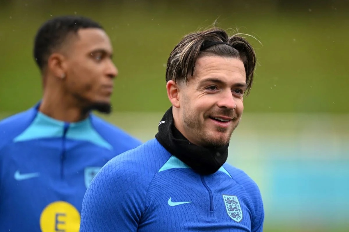 Imagem colorida de Jack Grealish, jogador do Manchester City- Metrópoles