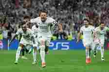 Joselu scored a brace for Madrid on Wednesday. EFE