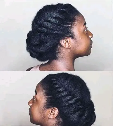 Beautiful ways you can wrap natural hair to look stunning (photos)