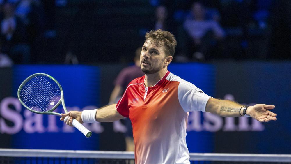Stan Wawrinka verabschiedete sich von der Tennisbühne. © ANSA / GEORGIOS KEFALAS