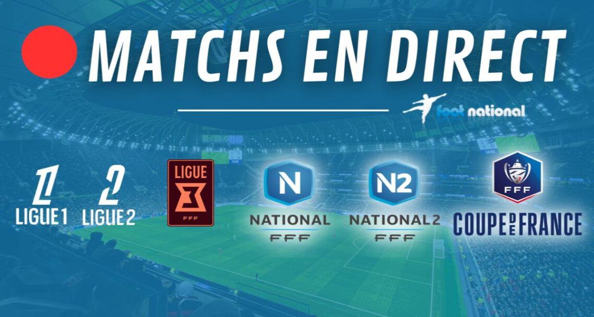 Matchs en direct : Ligue 1 et Ligue 2 dès 20h30