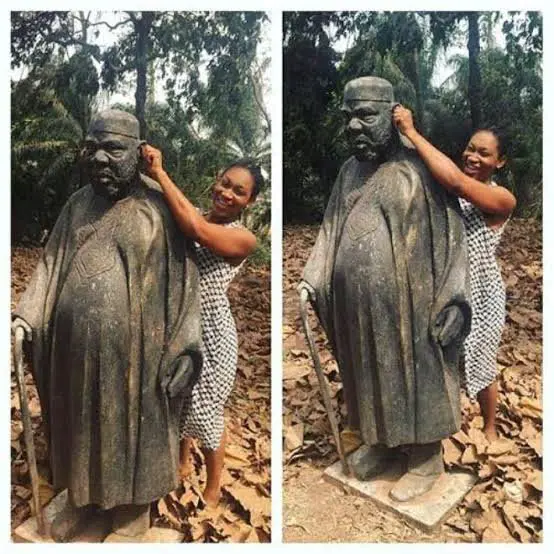 Nollywood Stars Have Been Honored With Statues Themselves (Photos)