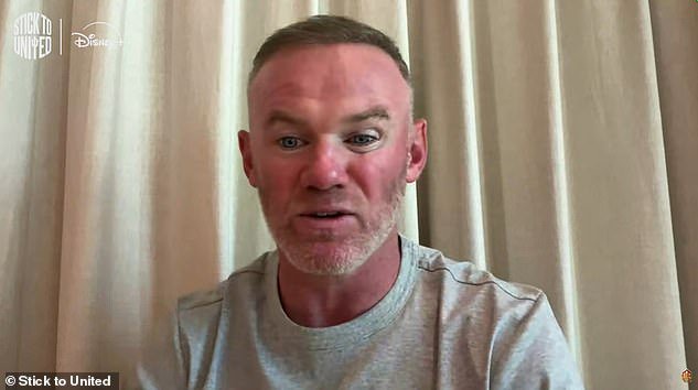 Wayne said: 'I would love to ask what type of performance do you think this is? Do you think you deserve to wear that shirt? 'Put a f***ing firework up their a**e because they're f***ing not doing anything'