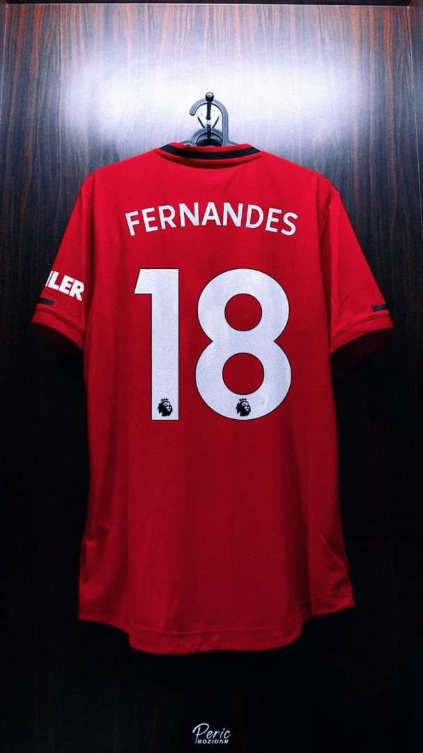 bruno fernandes jersey number