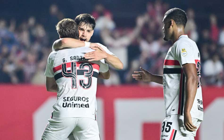 Jogadores do São Paulo