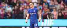 Conor Gallagher of Chelsea looks dejected after Wilson Odobert of Burnley scores their sides first goal during the Premier League match between Bur...