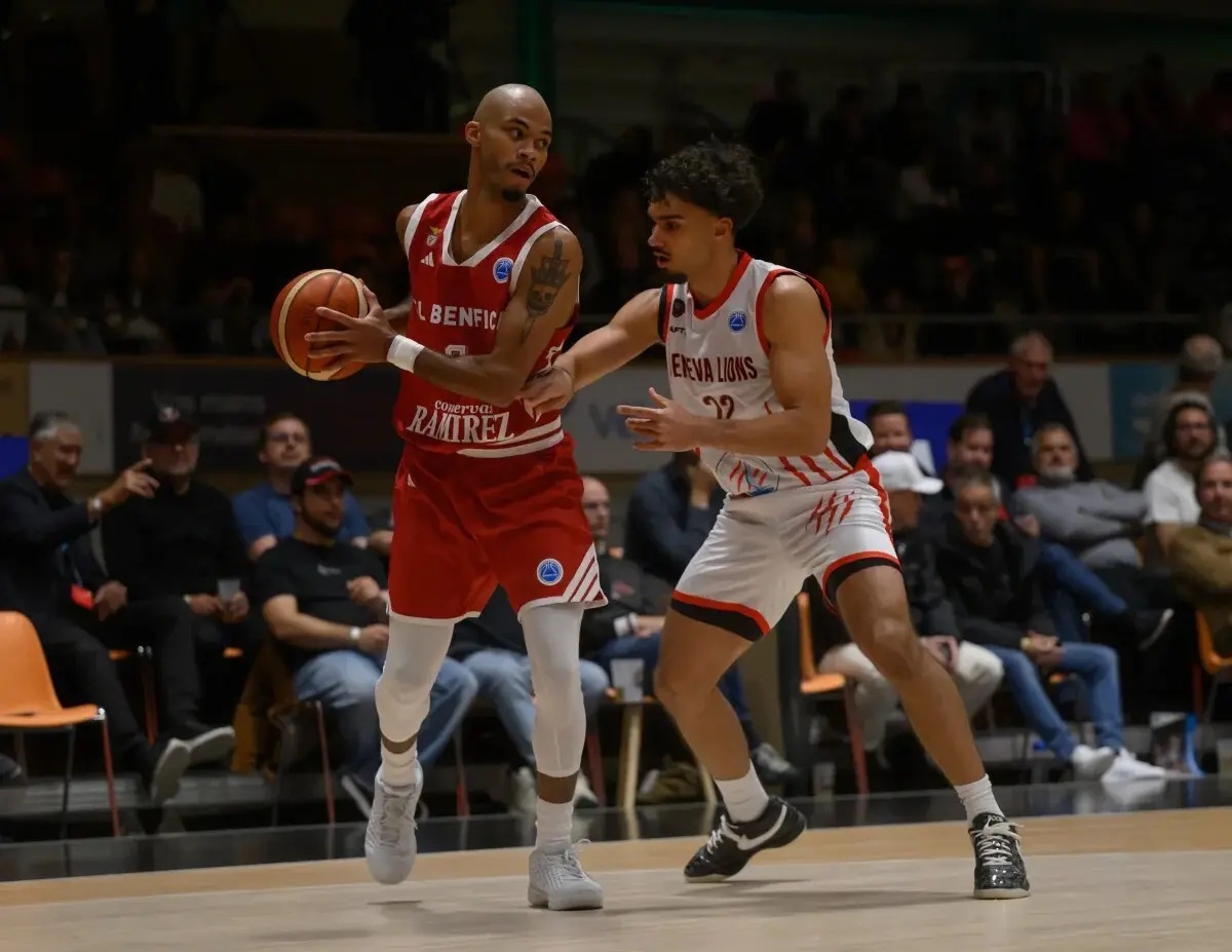Imagem de contexto do artigo Benfica sofre primeira derrota na fase de grupos da FIBA Europe Cup