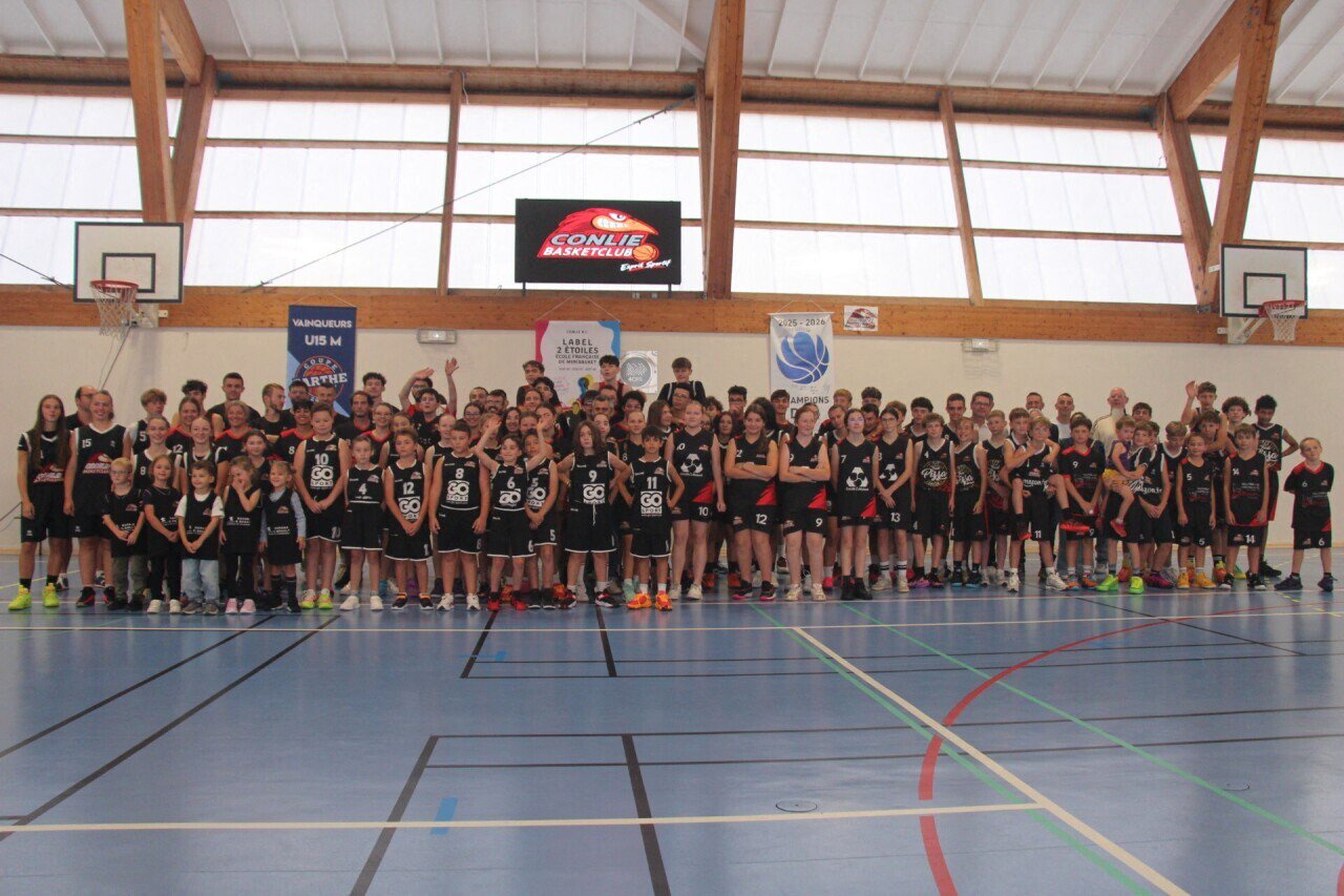 Pratiquer le basket en loisir ou en compétition, c’est tout à fait possible à Conlie.