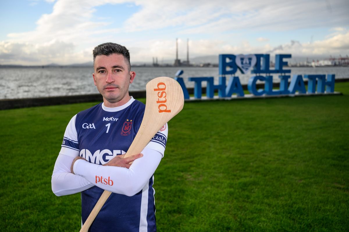 Pictured ahead of the PTSB Dublin Hurling Championship Senior Final between Cuala and Kilmacud Crokes is Seán Brennan of Cuala.