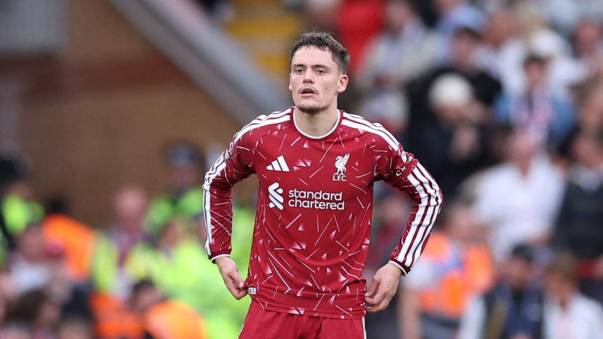 Florian Wirtz im Trikot des FC Liverpool