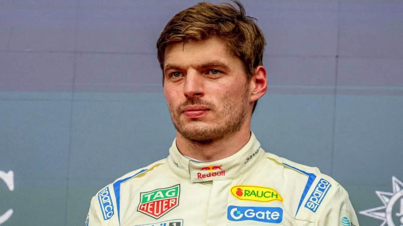 Max Verstappen stood on the podium at COTA.