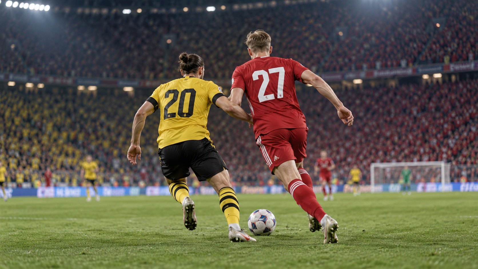 Klassiver FC Bayern vs. Borussia Dortmund