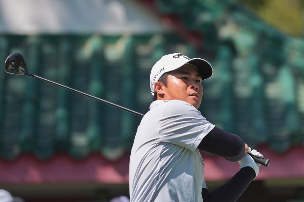 Hong Kong’s Isaac Lam started level with Matthew Cheung but carded a 73. Photo: Elson Li