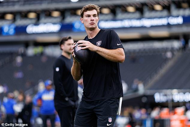 The Las Vegas Raiders will not turn to No. 1 pick Fernando Mendoza, despite their losing streak