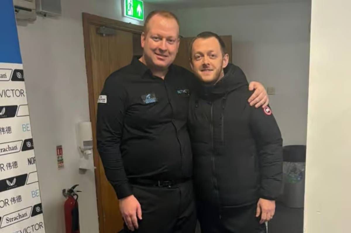 Jordan Brown and Mark Allen