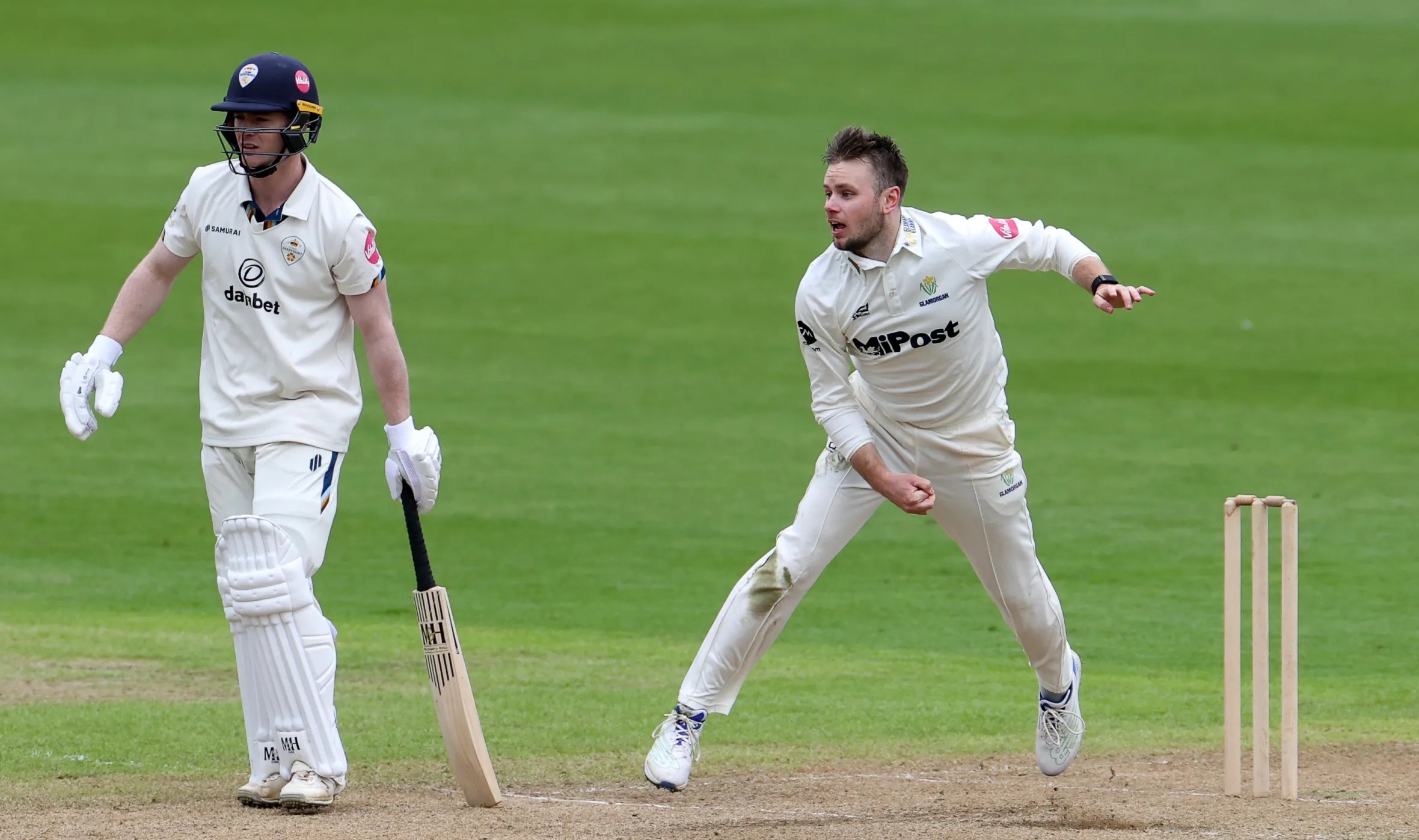 Glamorgan v Derbyshire - Vitality County Championship, Division Two - 13 Apr 2024
