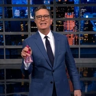 Stephen Colbert berates Kristi Noem for killing her dog