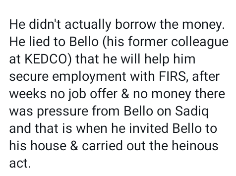 Man who killed his friend in Kano identified as same person that berated Wigwe