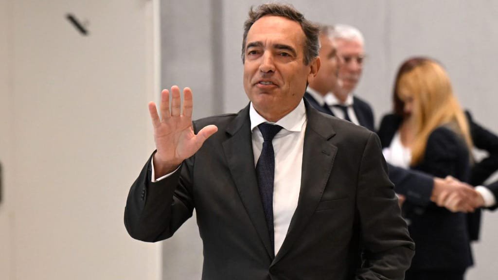 Reinaldo Teixeira antes da XVI Cimeira de Presidentes da Liga Portugal (FERNANDO VELUDO/LUSA)