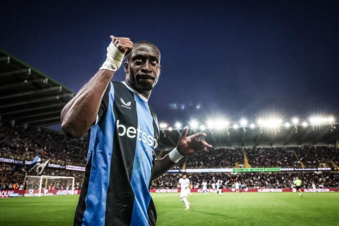 Tottenham eye move for Club Brugge winger Carlos Forbs