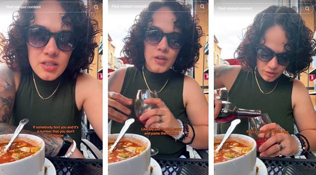 TikToker Liz Perez posted a recent video detailing how to use payment apps to find out who's behind unknown numbers