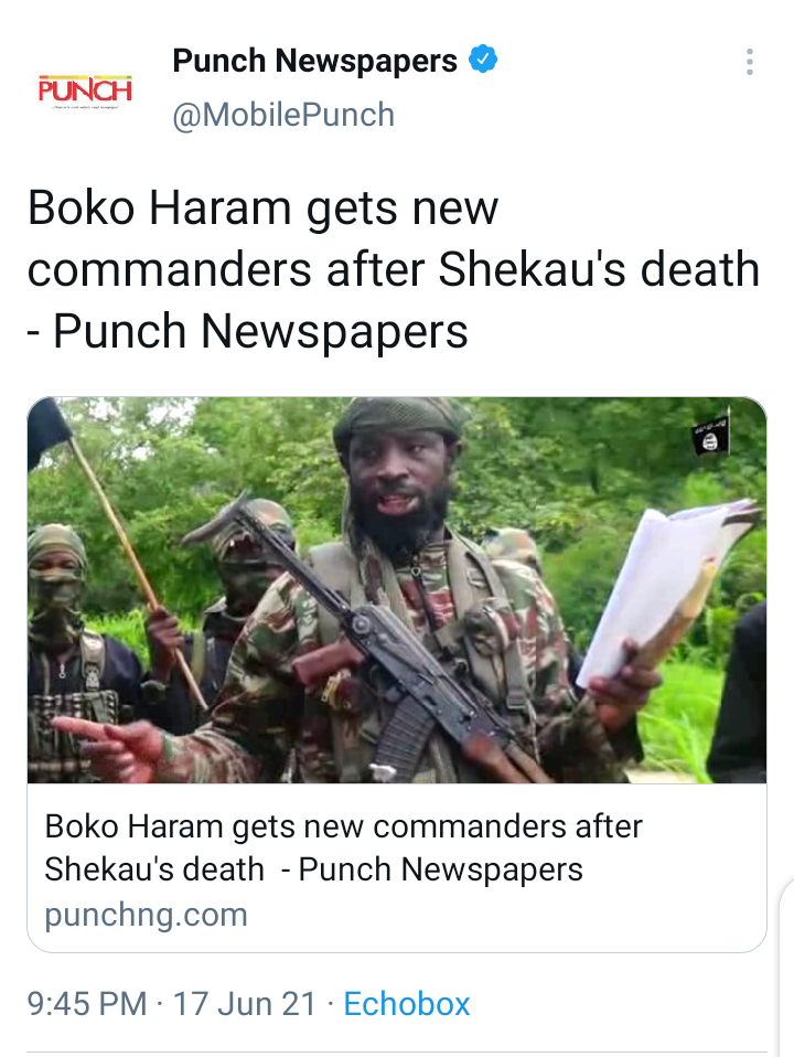 Today's Headlines: Boko Haram Appoints New Commanders ...