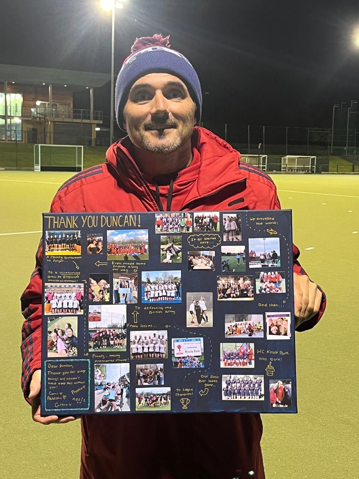 Hockey coach Duncan Parnis 