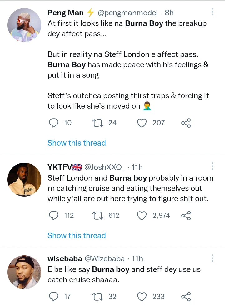Burnaboy - Reactions as Stefflon Don Is Set To Drop Diss Track In Reply To Her Ex Boyfriend, Burnaboy 20d9e69169ef472197d2a20dd913bbf7?quality=uhq&format=webp&resize=720