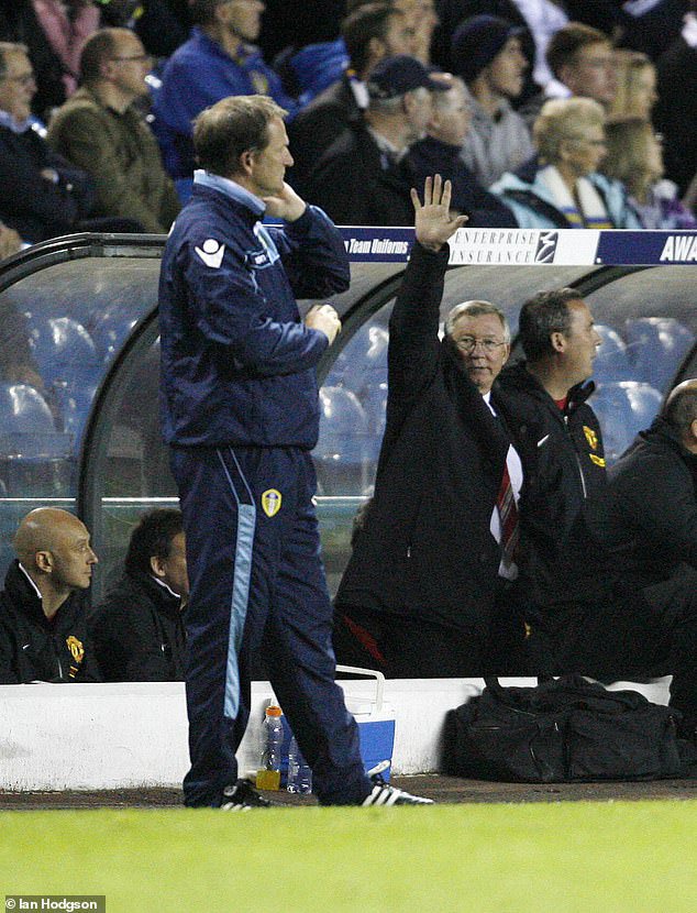 Ferguson dominated the rivalry with Leeds when he was United manager, winning 20 of his 36 matches against them - the last of which being this 3-0 League Cup win in 2011