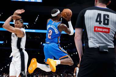 Oklahoma City Thunder  v San Antonio Spurs