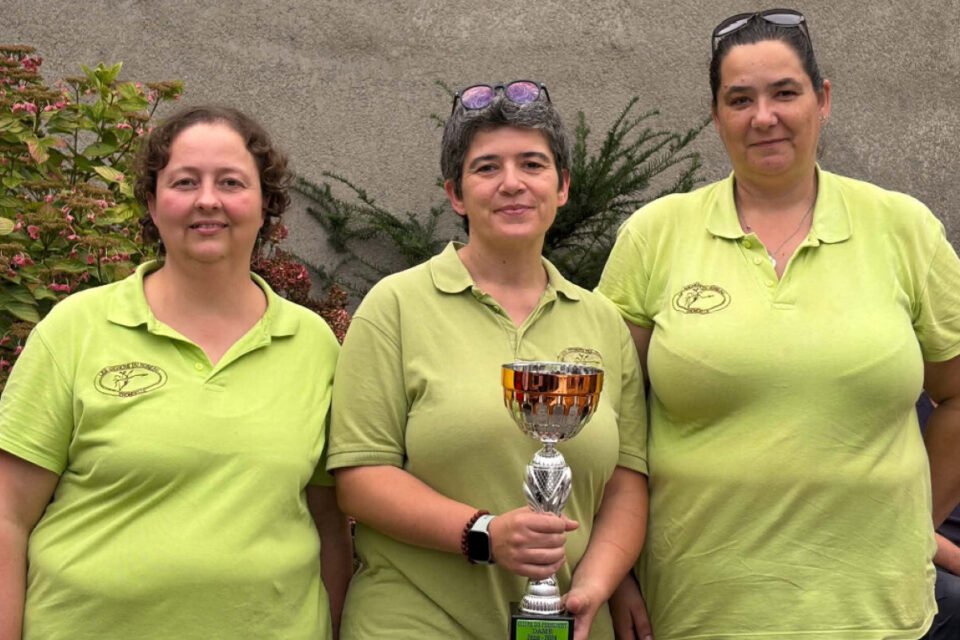 Archers du Roseau d'Erondelle L’équipe féminine 2è de la Coupe du Président