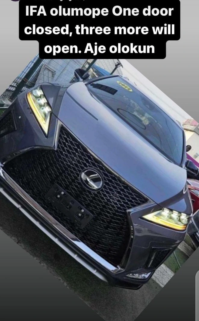 Portable acquires new Lexus worth N30m 4