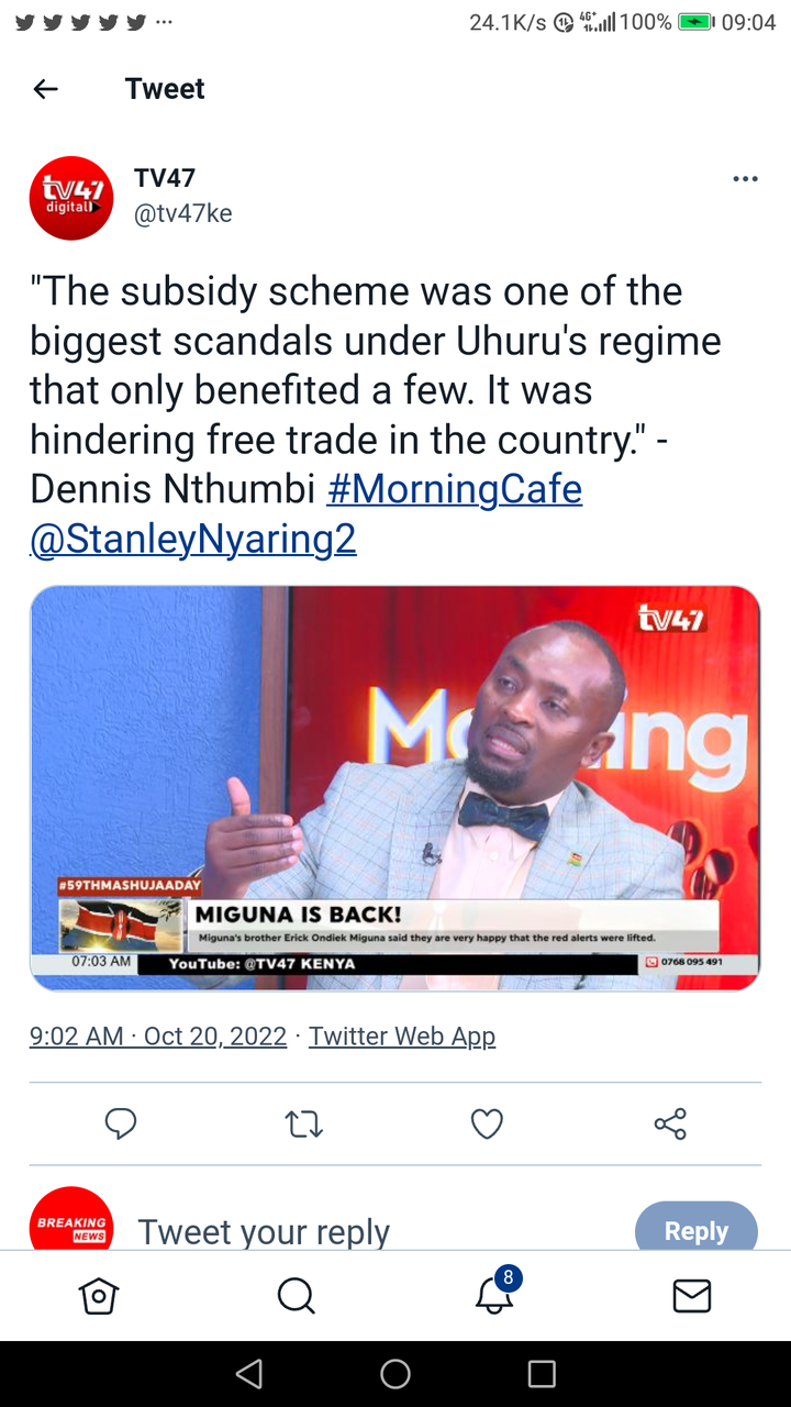 uhuru-s-subsidy-programme-was-a-scam-political-analyst-dennis