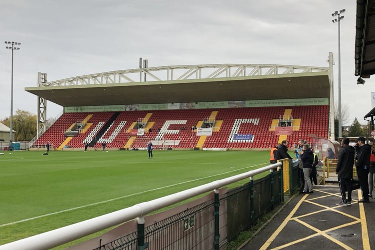  Woking’s Laithwaite Community Stadium home