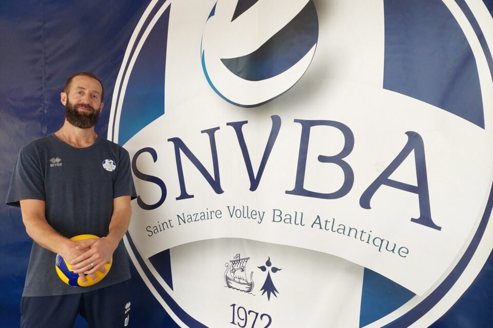 Quentin Marion, entraîneur volley Saint-Nazaire