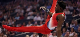 U.S. Olympic gymnastics trials: Frederick Richard leads men's competition after Day 1