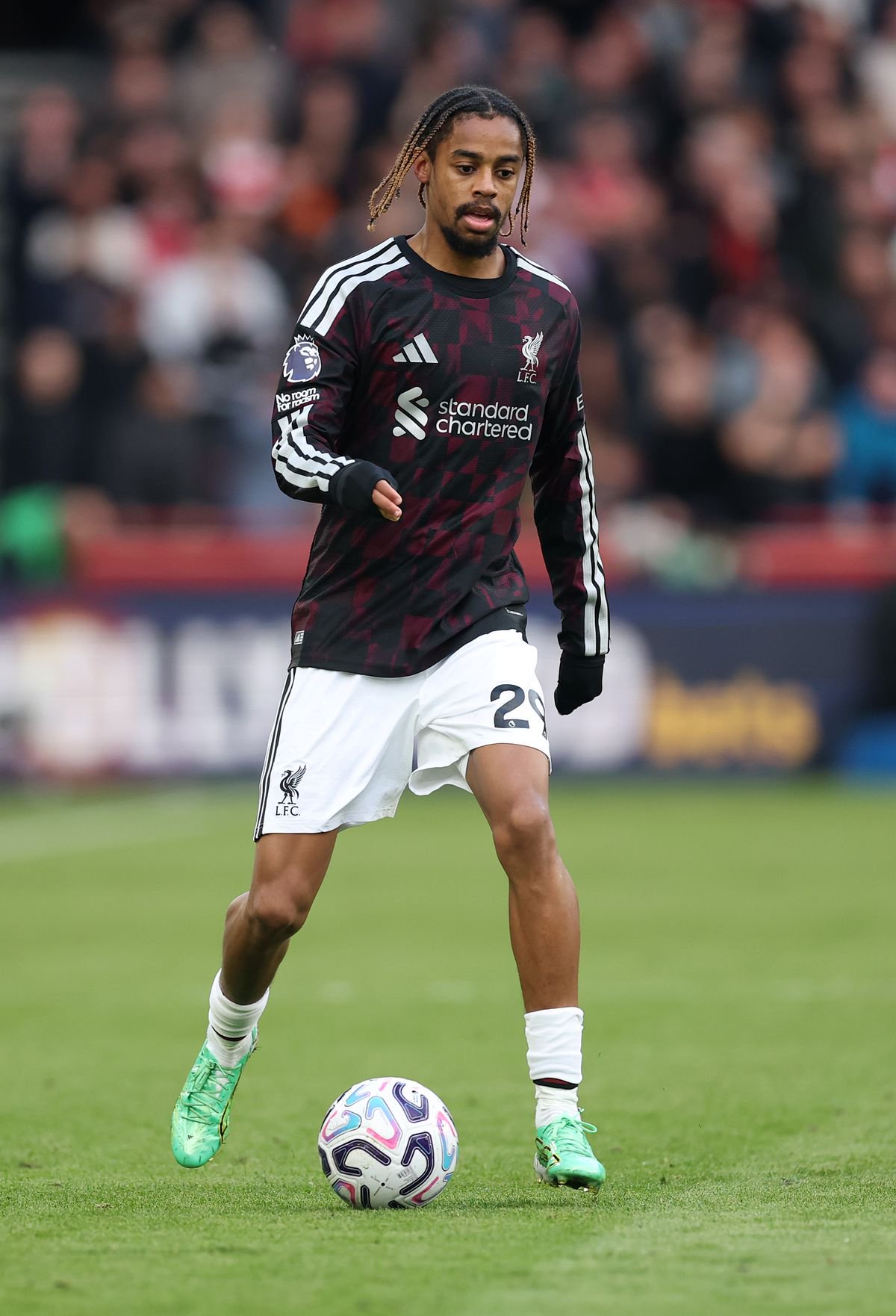 Liverpool forward Bradley Barcola.
